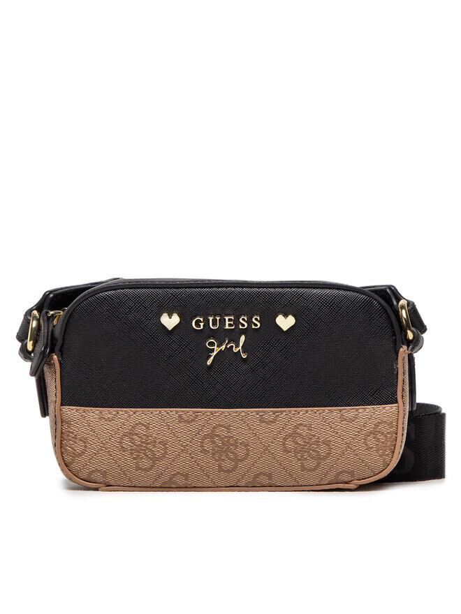 

Наплечная сумка Guess Micole HGMIC6 PU224 Schwarz, коричневый/черный