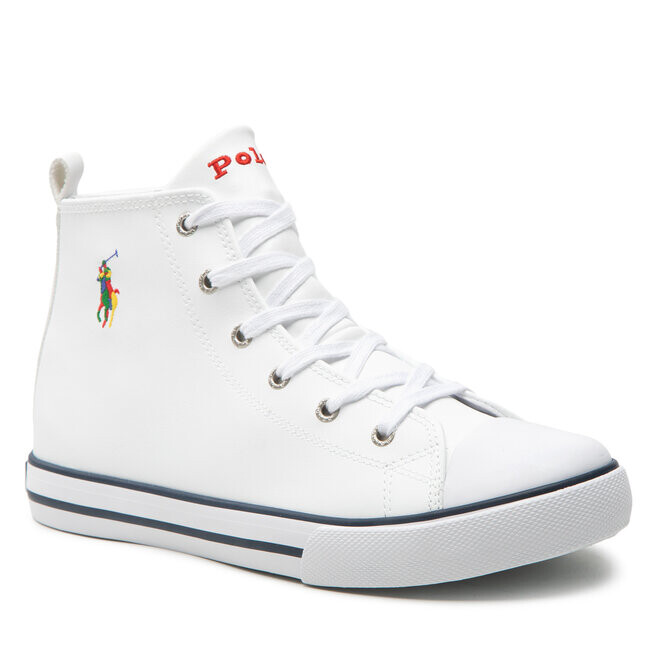 

Кроссовки Polo Ralph Lauren HamptynHi II, белый