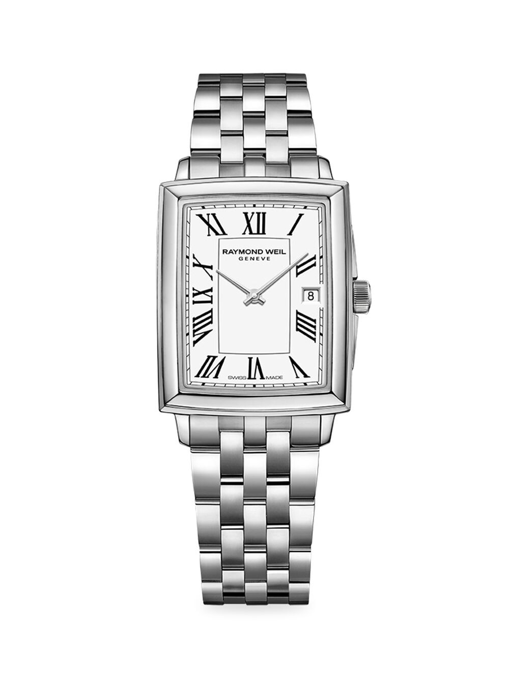 

Часы Toccata из нержавеющей стали с браслетом Raymond Weil, серебряный