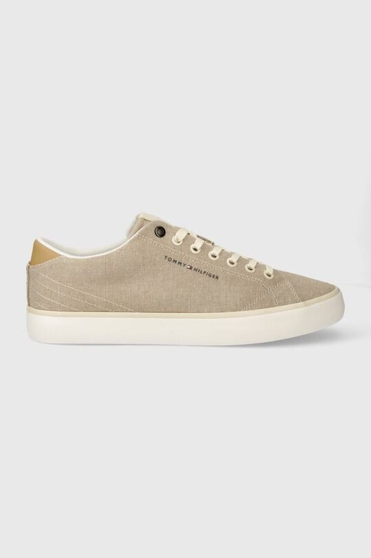 

Кроссовки TH HI VULC LOW CHAMBRAY Tommy Hilfiger, бежевый