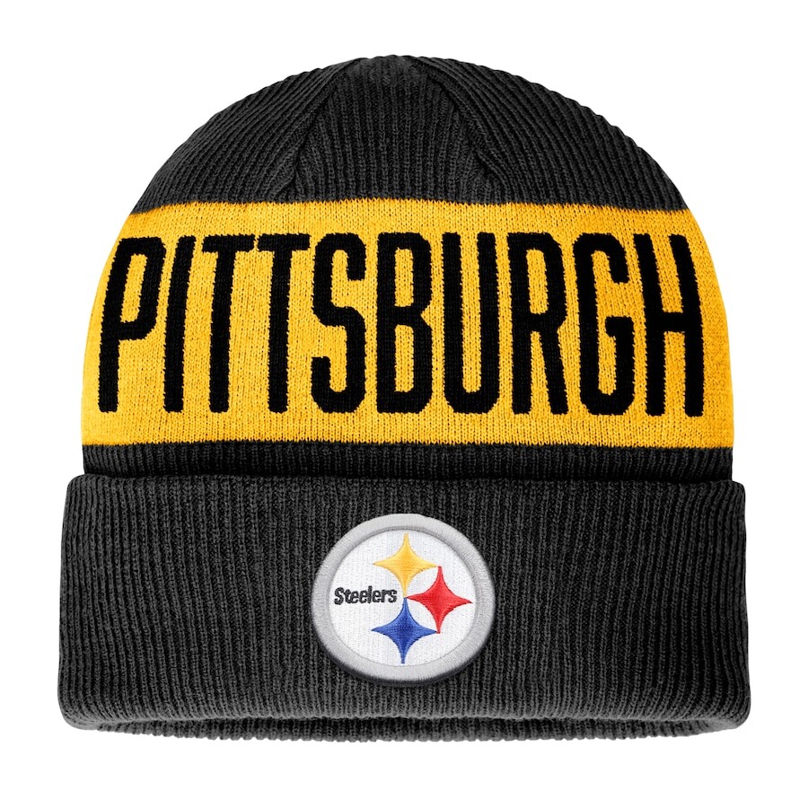 

Шапка Fanatics Branded Pittsburgh Steelers, черный