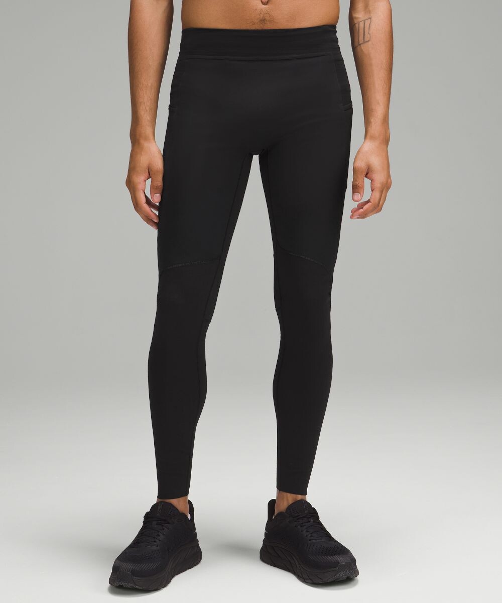 

Теплые тайтсы мужские Surge 2 Lululemon, черный