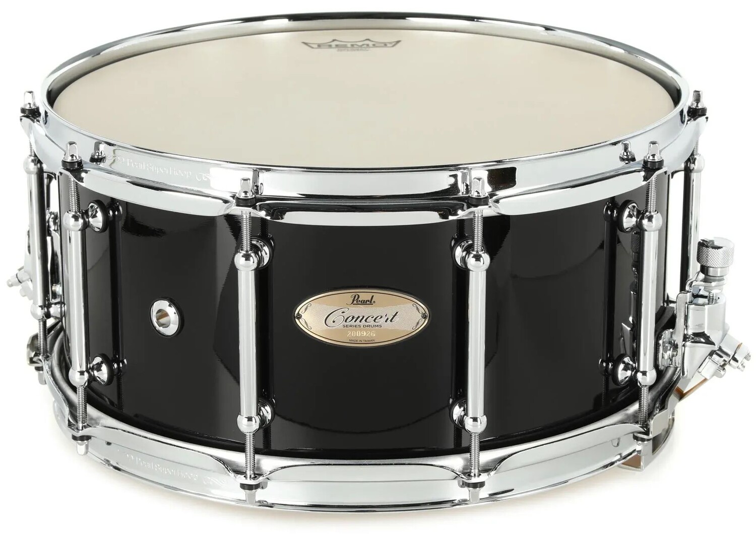 

Малый барабан Pearl Concert — 6,5 x 14 дюймов — черный фортепиано