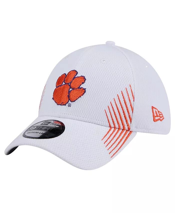 

Мужская белая кепка Clemson Tigers Active Slash Sides 39Thirty Flex New Era, белый