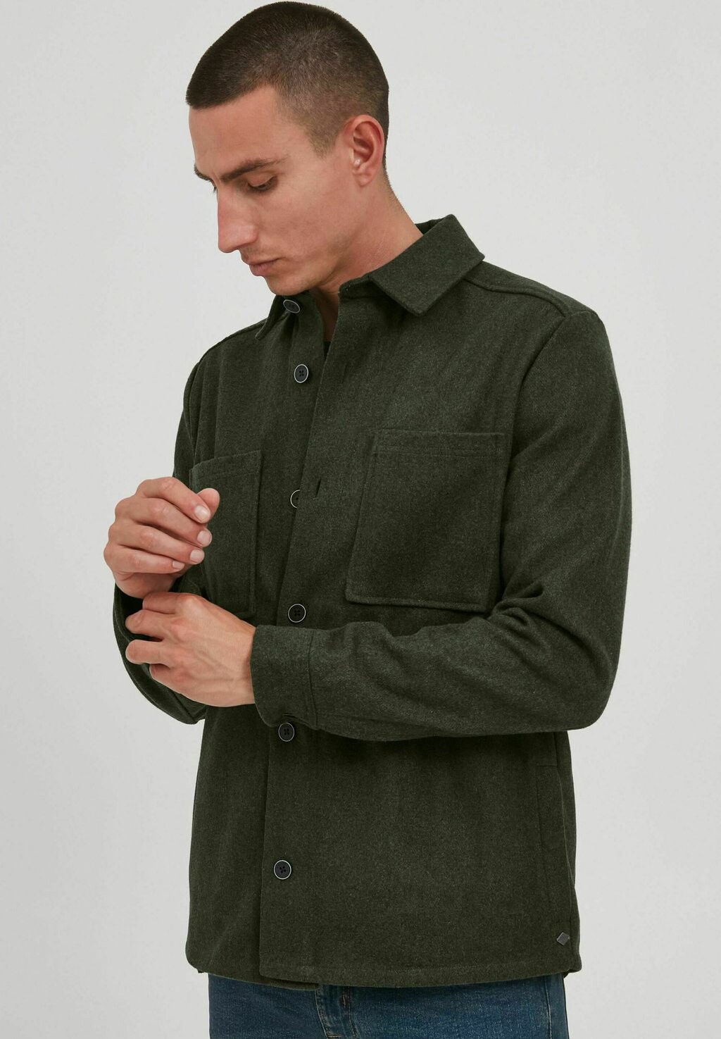 

Куртка межсезонная Sdliam Solid, цвет deep forest melange