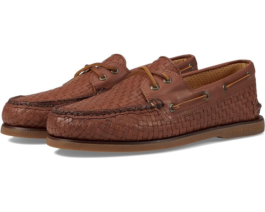 

Топсайдеры Sperry Gold Authentic Original 2-Eye Woven, оранжевый