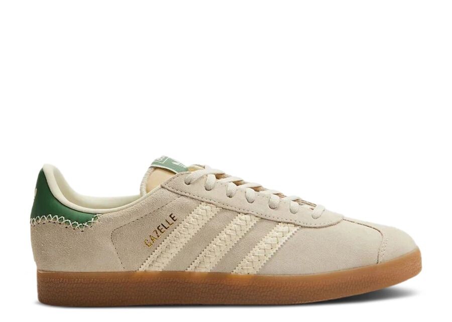 

Кроссовки adidas Gazelle 'Alumina Preloved Green', кремовый
