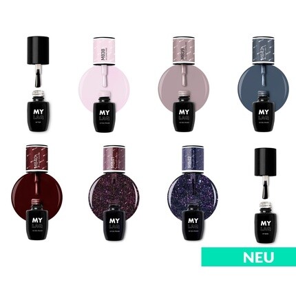 

УФ-лак для ногтей Mylaq 5 мл My Classy Colors Base Top, Neonail