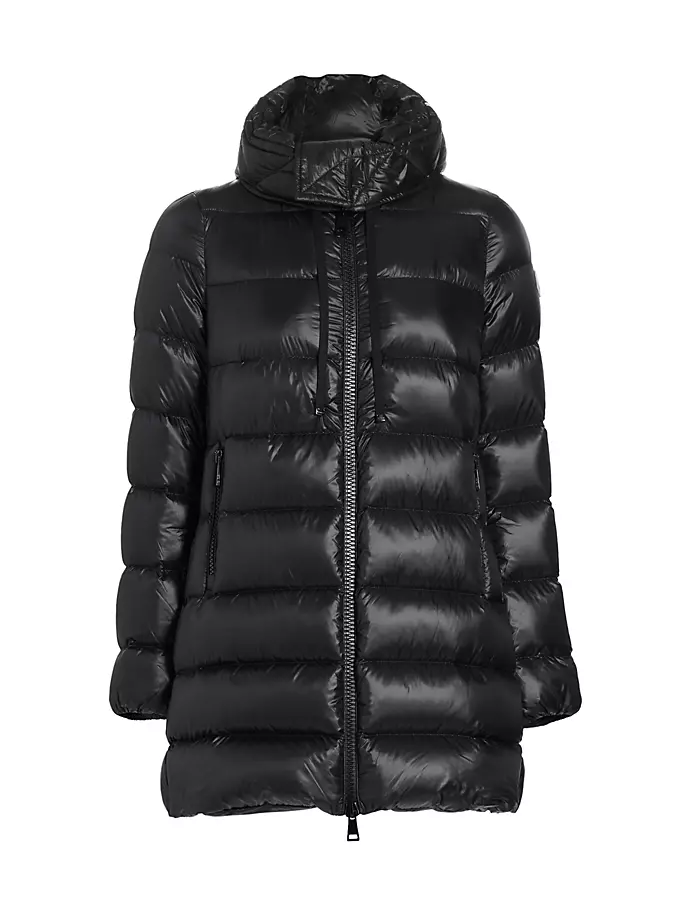 

Archivio Classico Suyen Длинная парка Moncler, черный