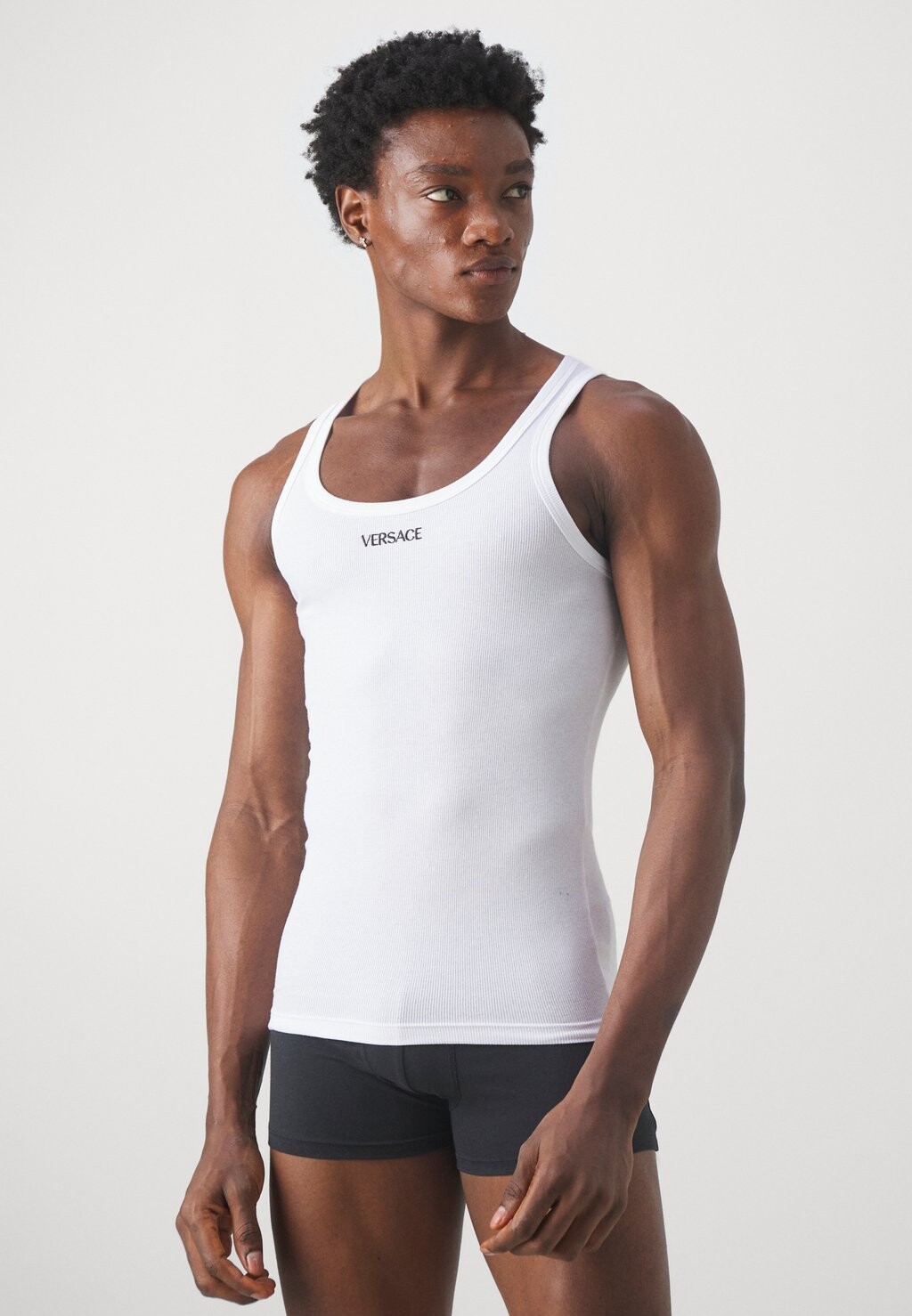 

Майка UNDERWEAR TANK Versace, кремовый