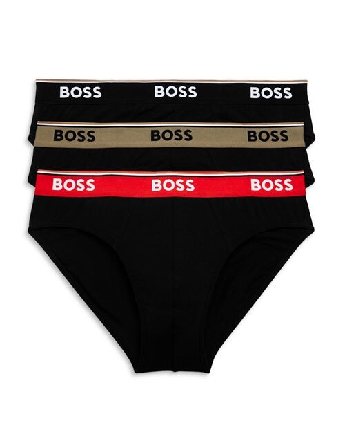 

3 шт. Трусы Power с логотипом BOSS, цвет Black