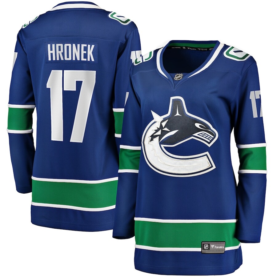 

Джерси Fanatics Branded Vancouver Canucks, синий