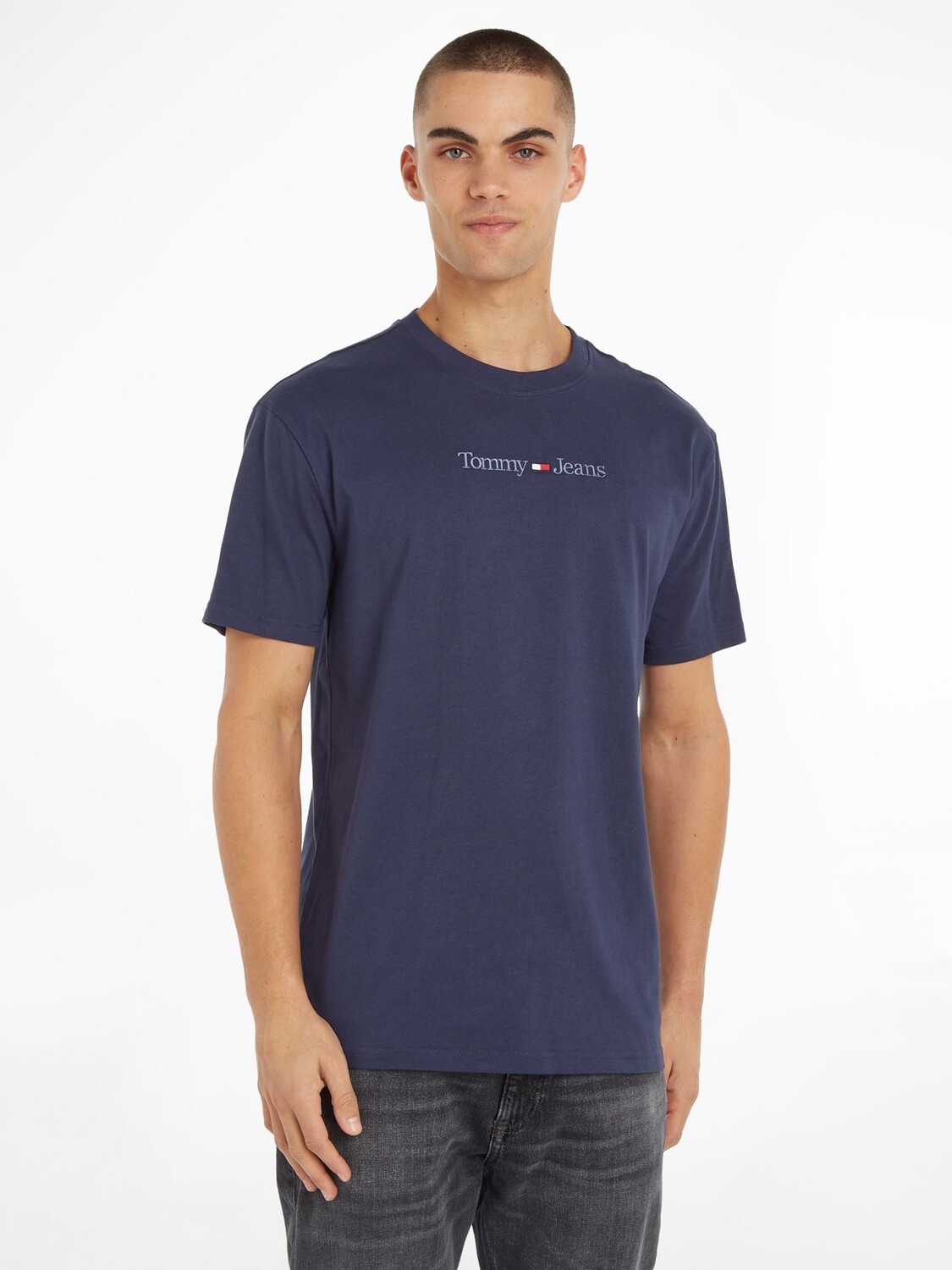 

Футболка с логотипом Tommy Jeans, Twilight Navy
