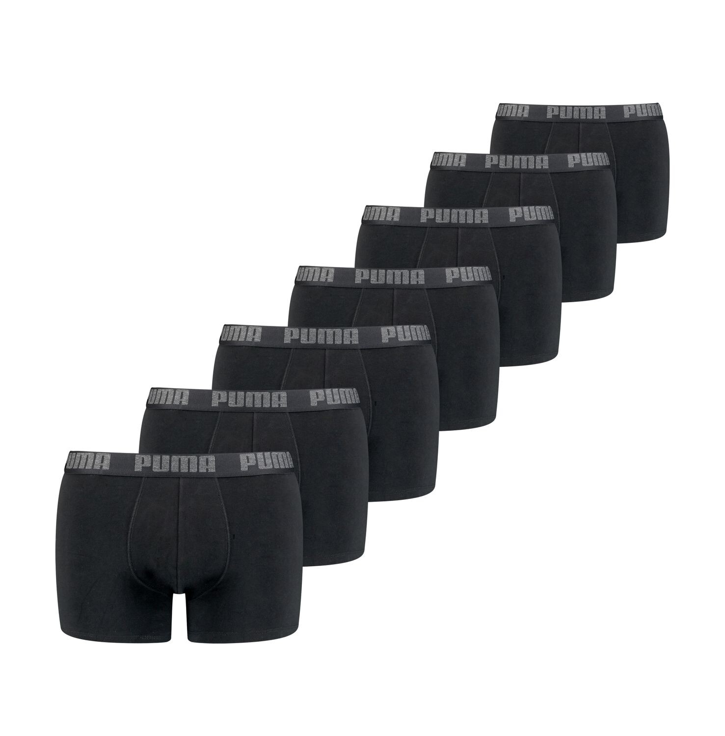 

Боксеры Puma Trunk ECOM 7 шт, черный