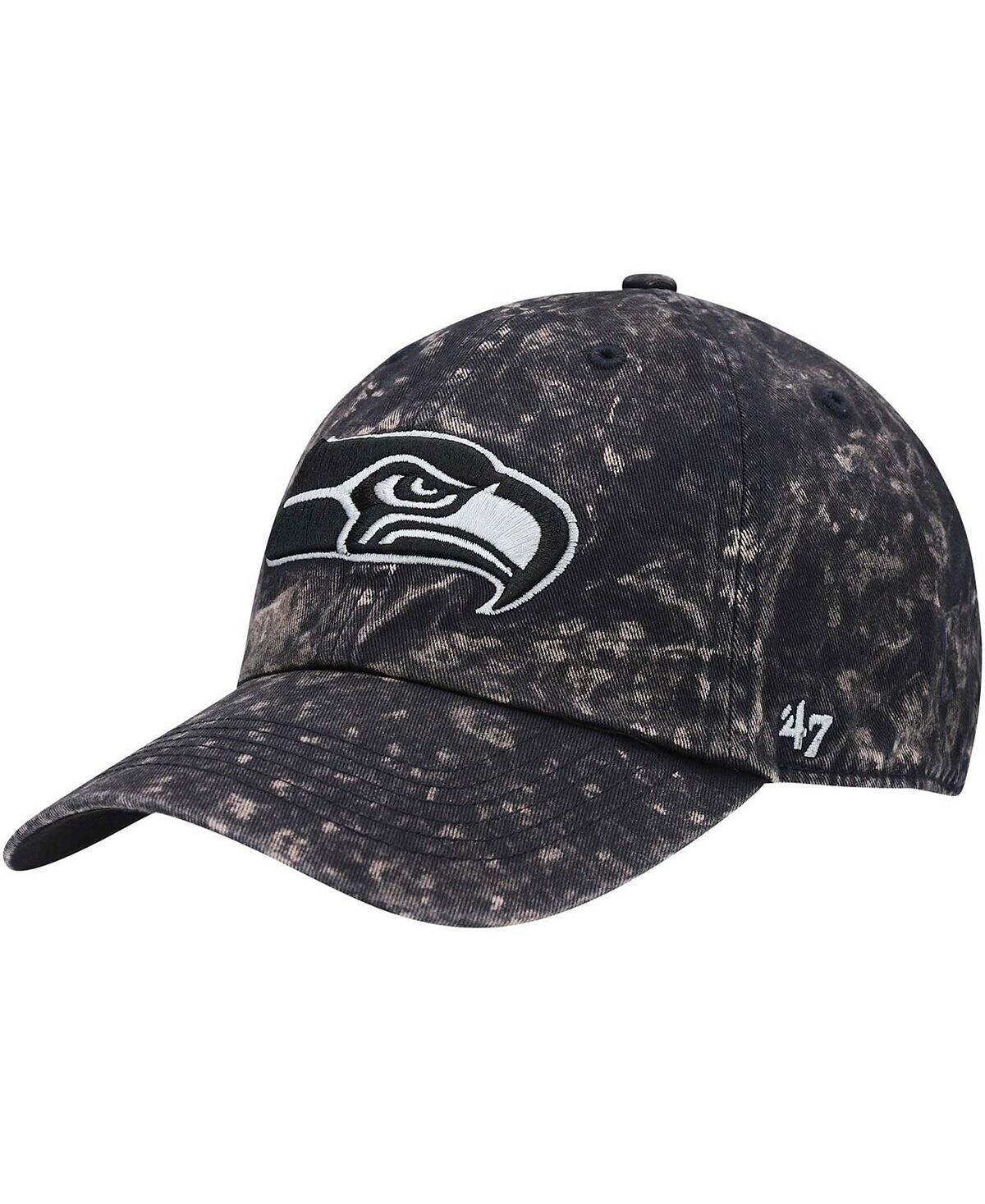 

Мужская черная регулируемая шапка Seattle Seahawks Gamut Clean Up '47 Brand