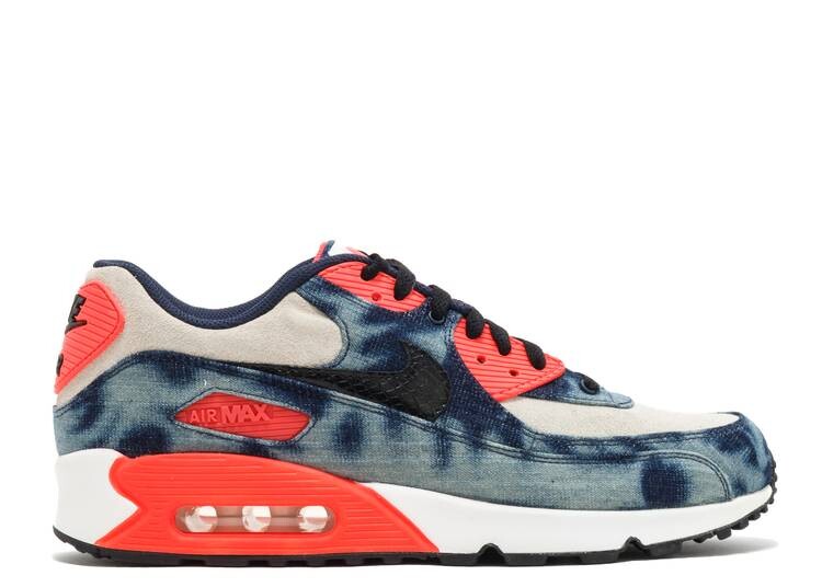 

Кроссовки Nike ATMOS X AIR MAX 90 QS 'BLEACHED DENIM', нави