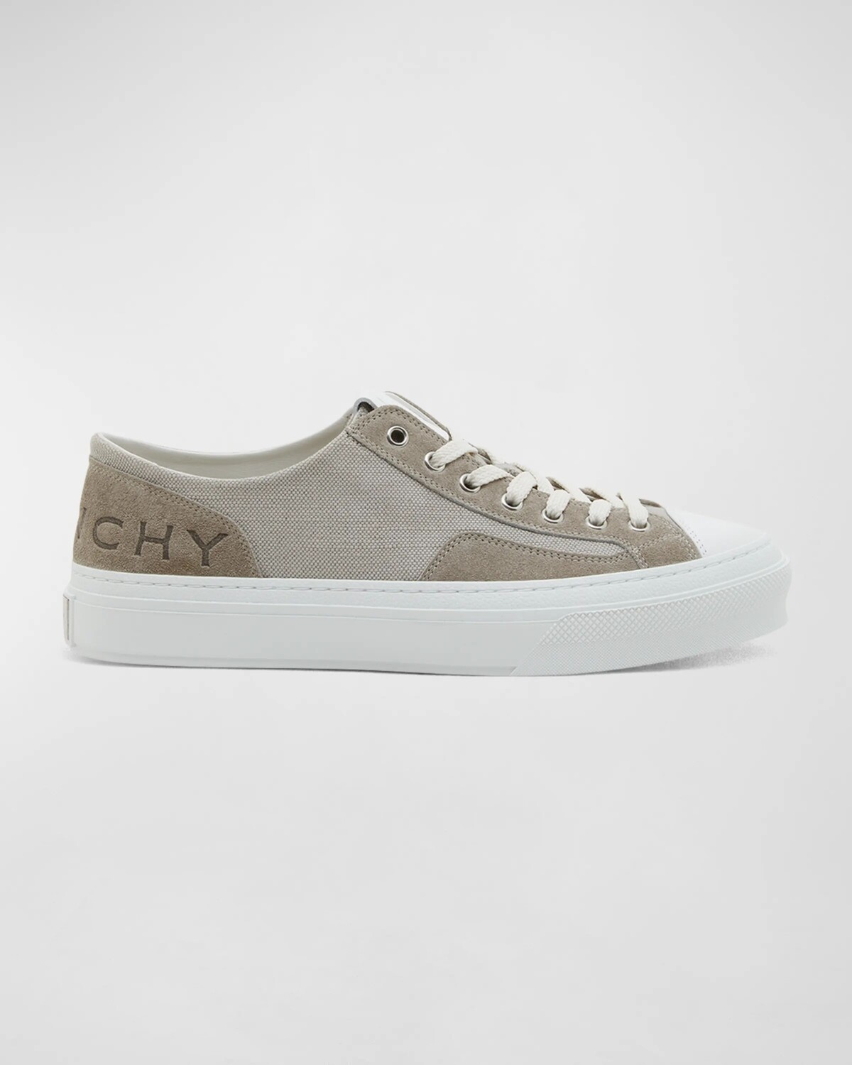 

Мужские низкие кеды из плотной замши City Givenchy, цвет Medium Grey