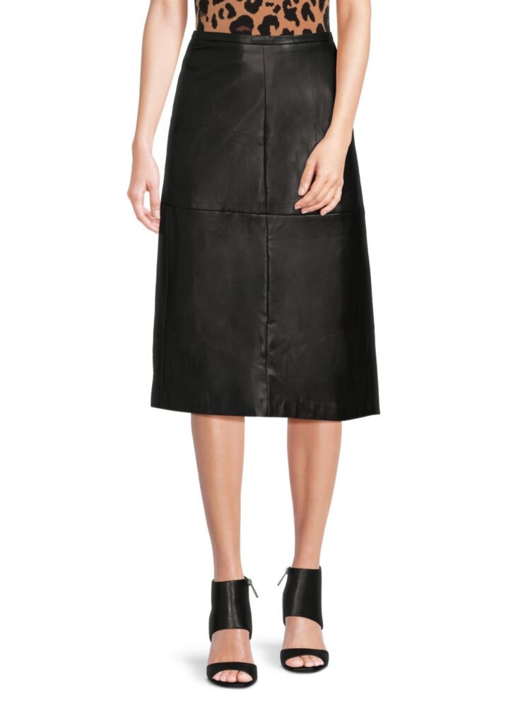 

Юбка-миди из искусственной кожи Doreen Joe'S Jeans, цвет Jet Black
