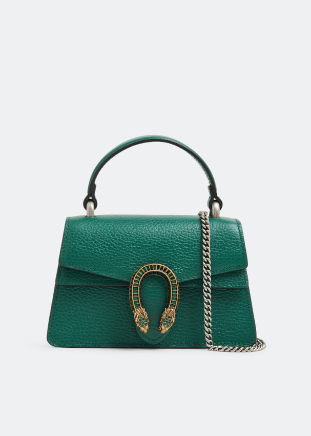 Сумка Gucci Dionysus Mini Top Handle, зеленый