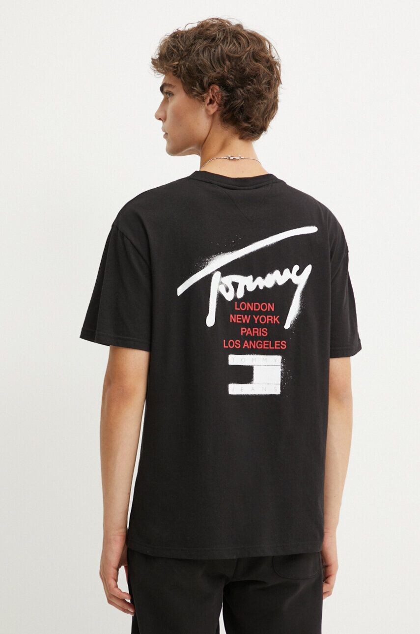 

Футболка Томми Джинс Tommy Jeans, черный