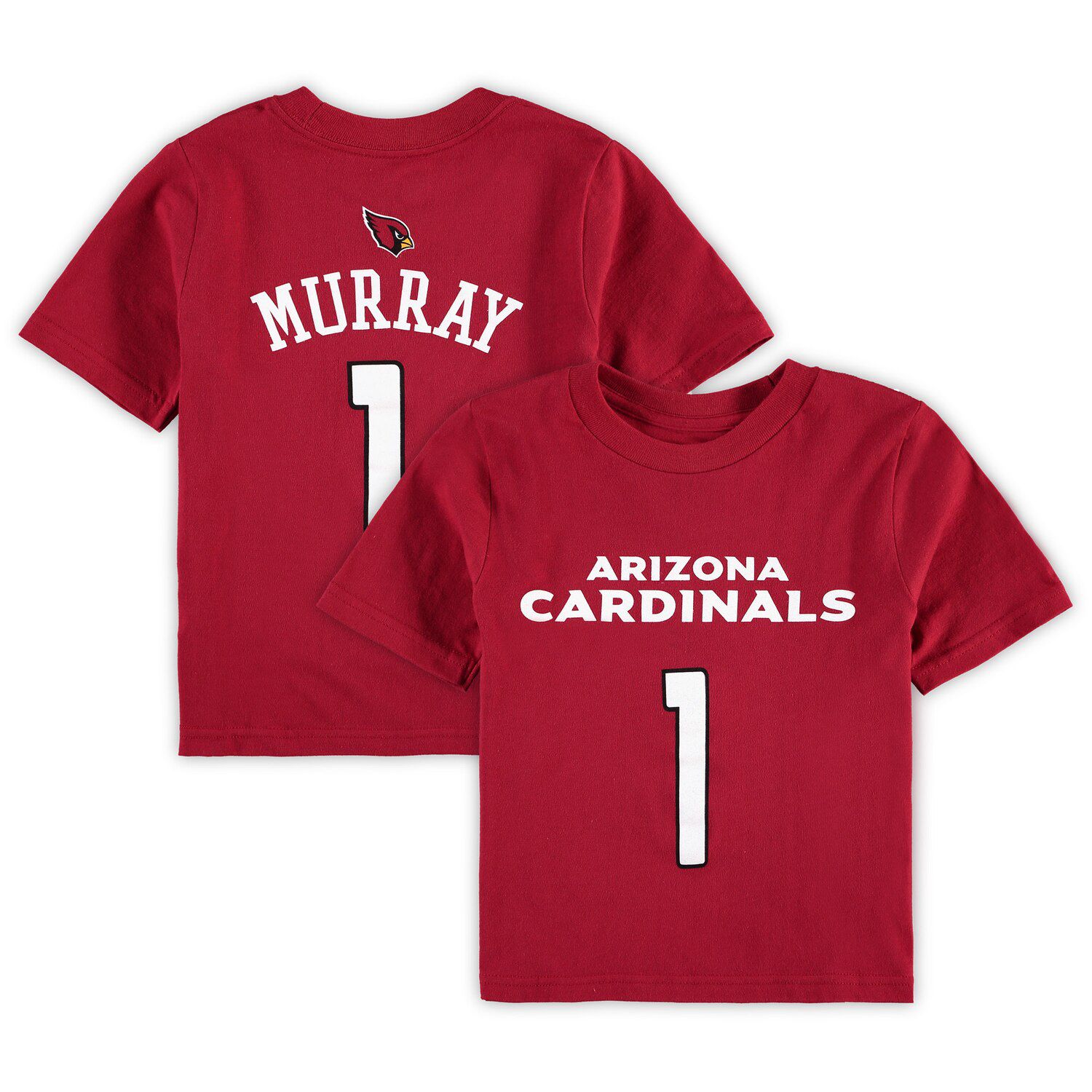 

Футболка с именем и номером игрока Kyler Murray Cardinal Arizona Cardinals Mainliner для дошкольников Outerstuff