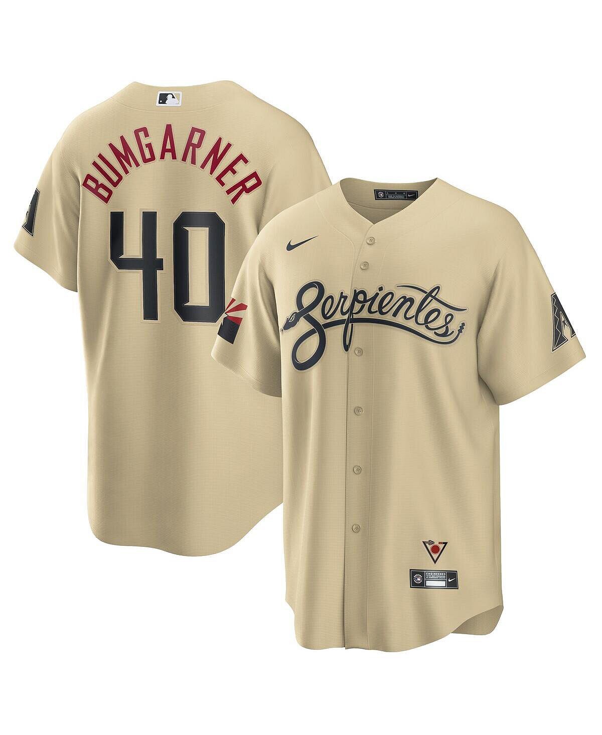 

Мужская майка игрока Madison Bumgarner Gold Arizona Diamondbacks City Connect Replica Player Nike