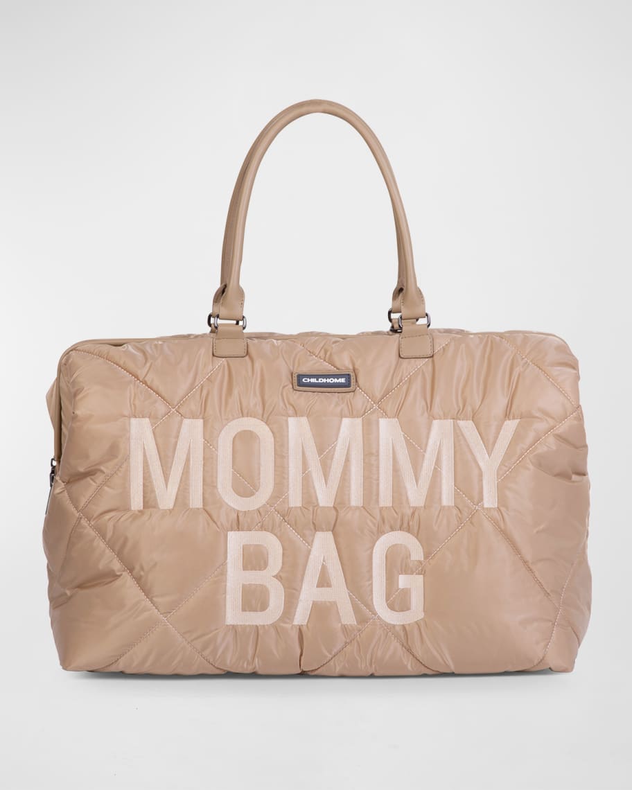 

Сумка для мамы Childhome Puffer, сумка для подгузников XL, Коричневый