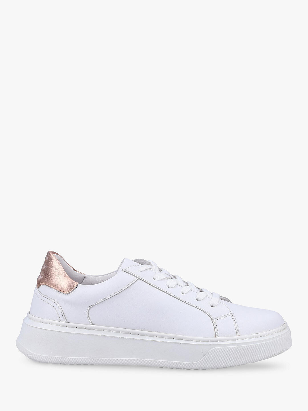 

Кожаные кроссовки на шнуровке Hush Puppies Camille, белые, Белый