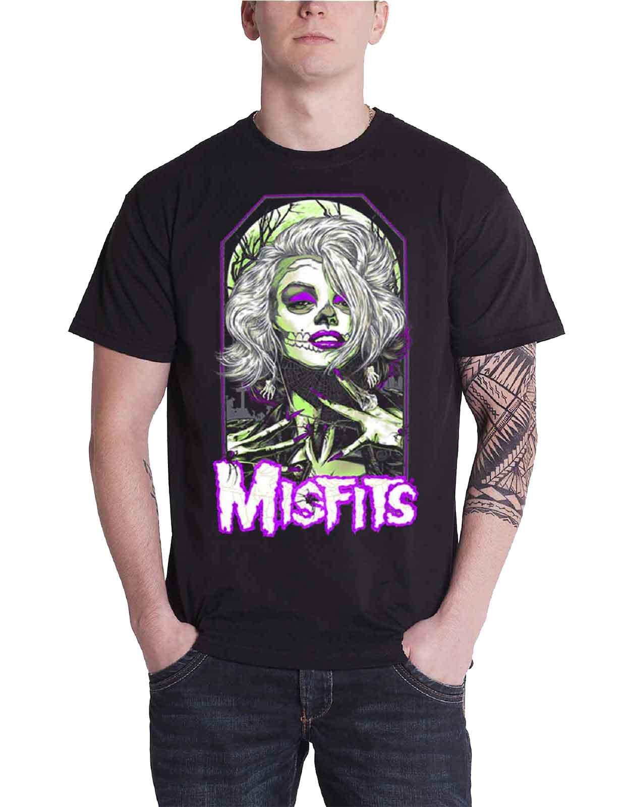 цена Оригинальная футболка Misfit Misfits, черный