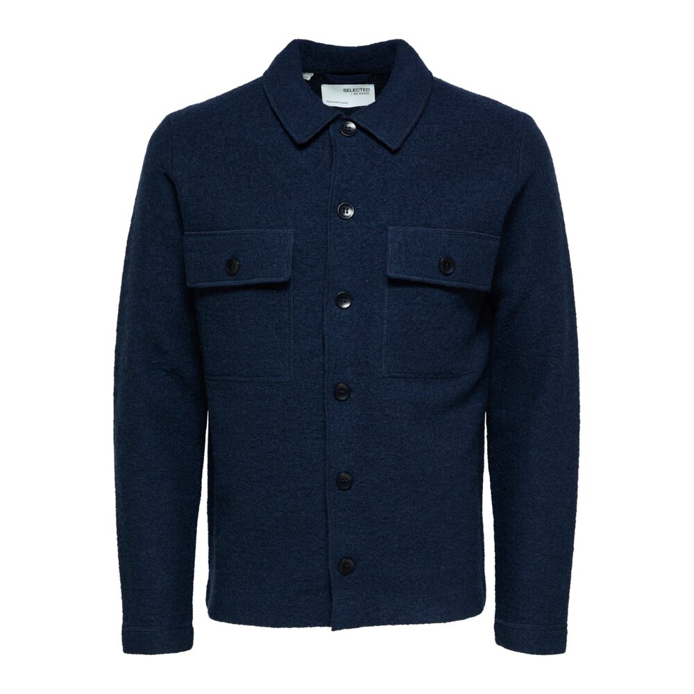 

Рубашка Selected Nealy Knit, синий
