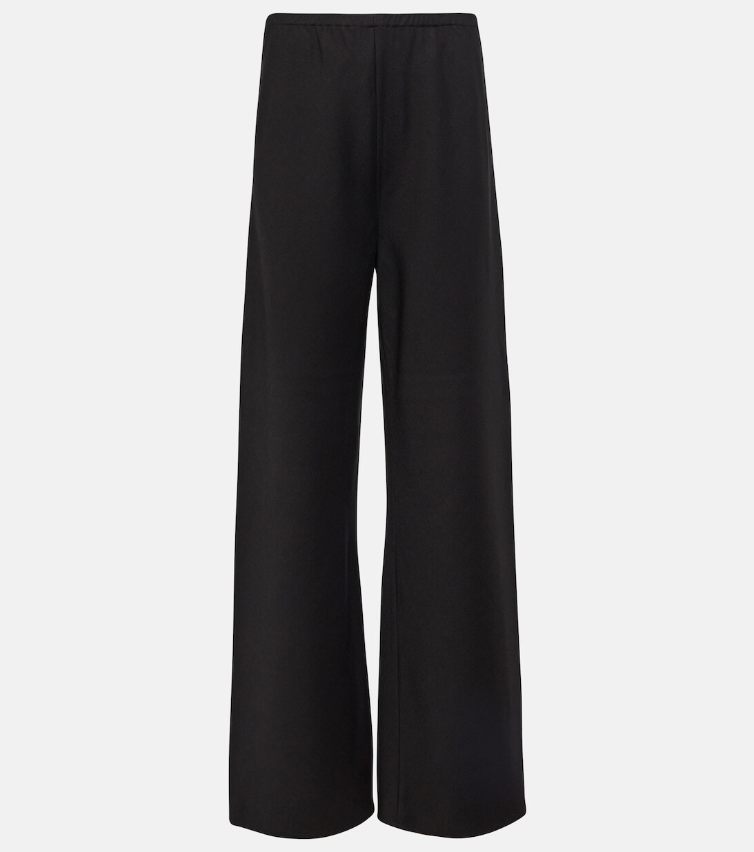 

Широкие брюки из смесовой шерсти WARDROBE.NYC, черный