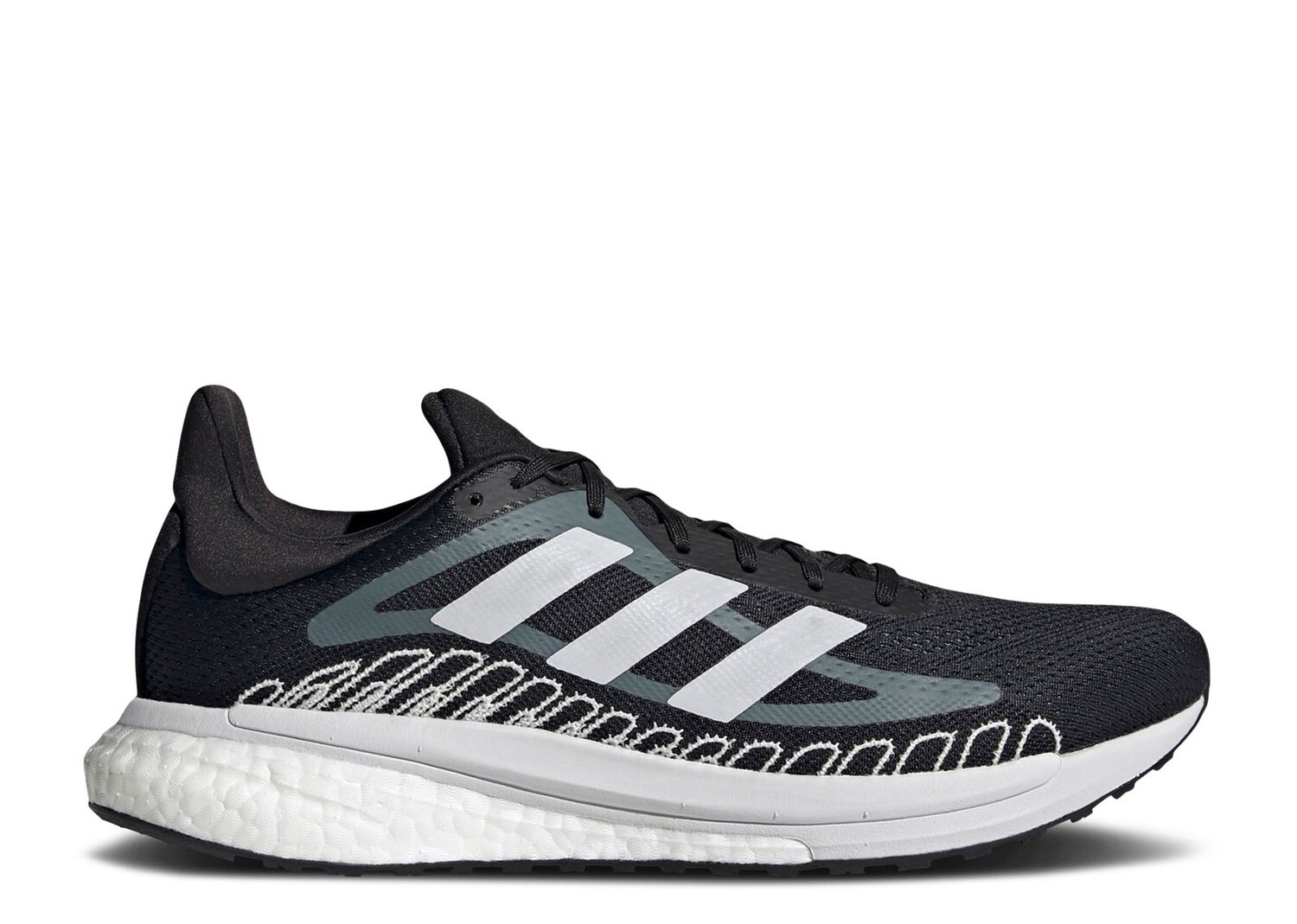 

Кроссовки adidas Solarglide St 'Black Blue Oxide', черный