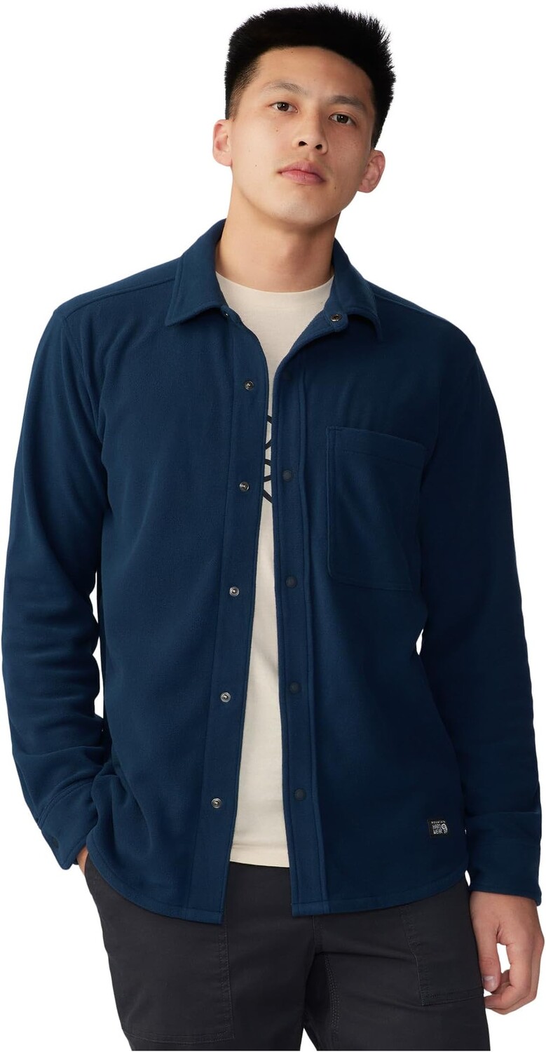 

Рубашка с длинным рукавом Microchill Mountain Hardwear, цвет Hardwear Navy