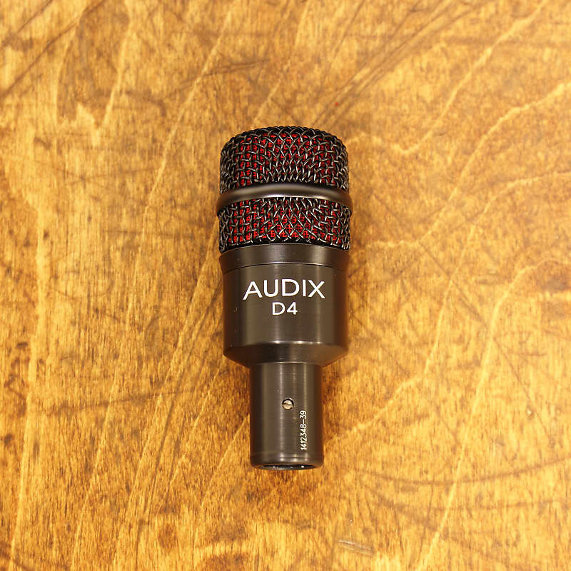 

Динамический микрофон Audix D4 Hypercardioid Dynamic Drum / Instrument Microphone