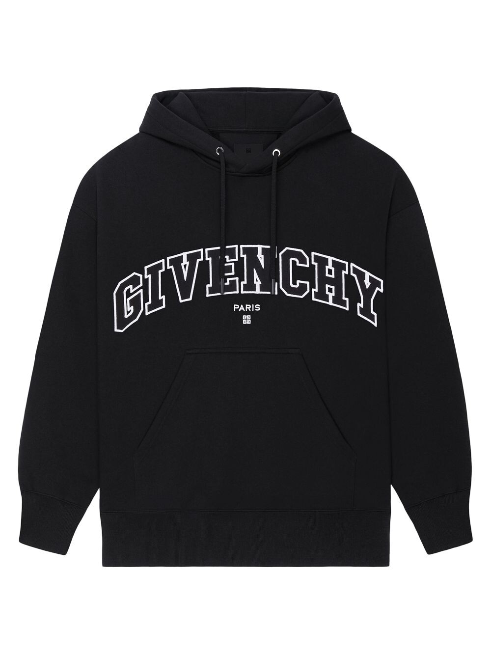 

Худи узкого кроя с логотипом Varsity Givenchy, черный