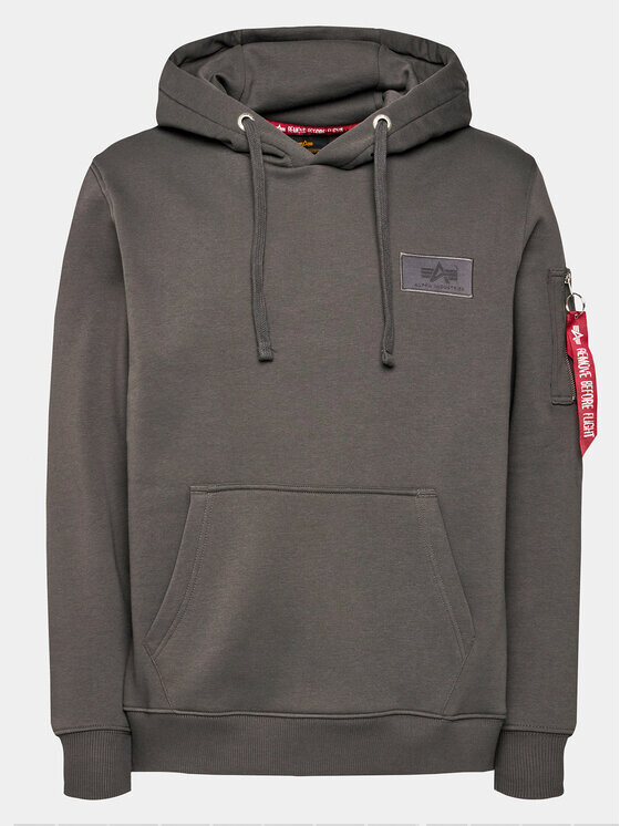 

Толстовка обычного кроя Alpha Industries, серый