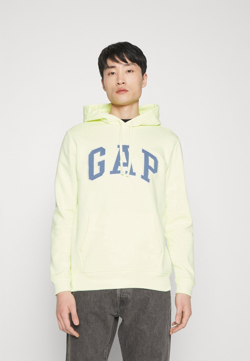 

Толстовка GAP Heritage Logo, цитрон, Серый