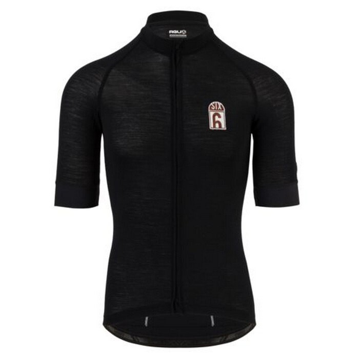 

Джерси с коротким рукавом AGU Solid Merino SIX6, черный