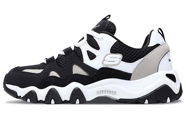 

Кроссовки Skechers D'lites 2.0 Черный/Белый/Серый