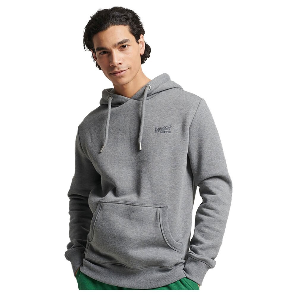

Худи Superdry Vintage Logo Emb, серый