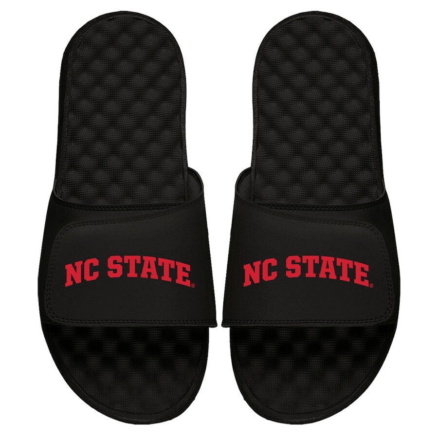 

Шлепанцы ISlide Nc State Wolfpack, черный
