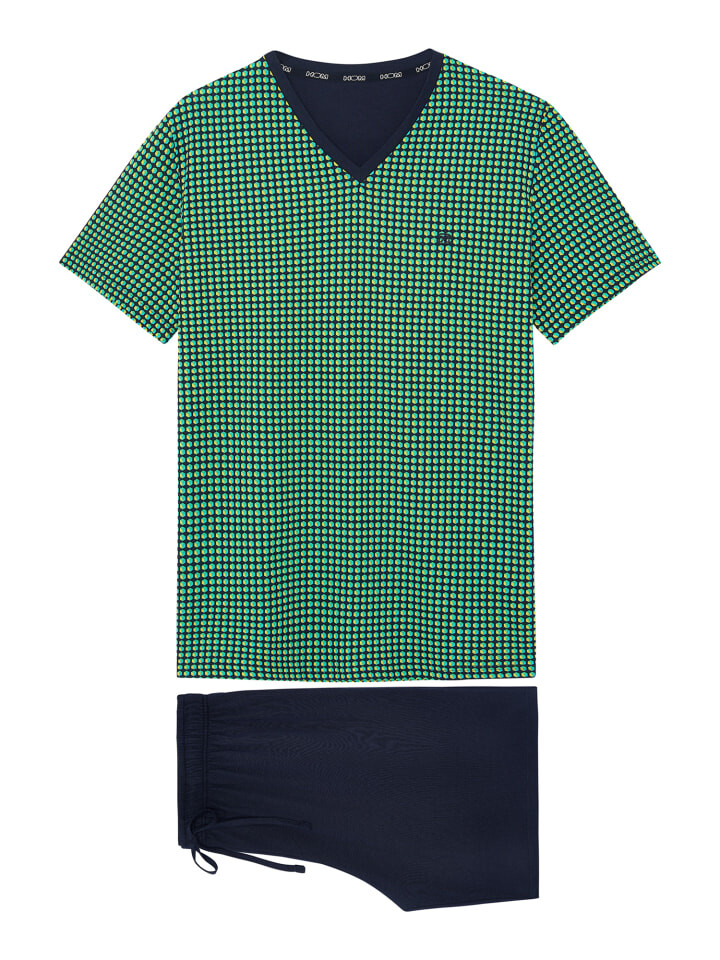 

Ночное белье HOM, цвет navy green print