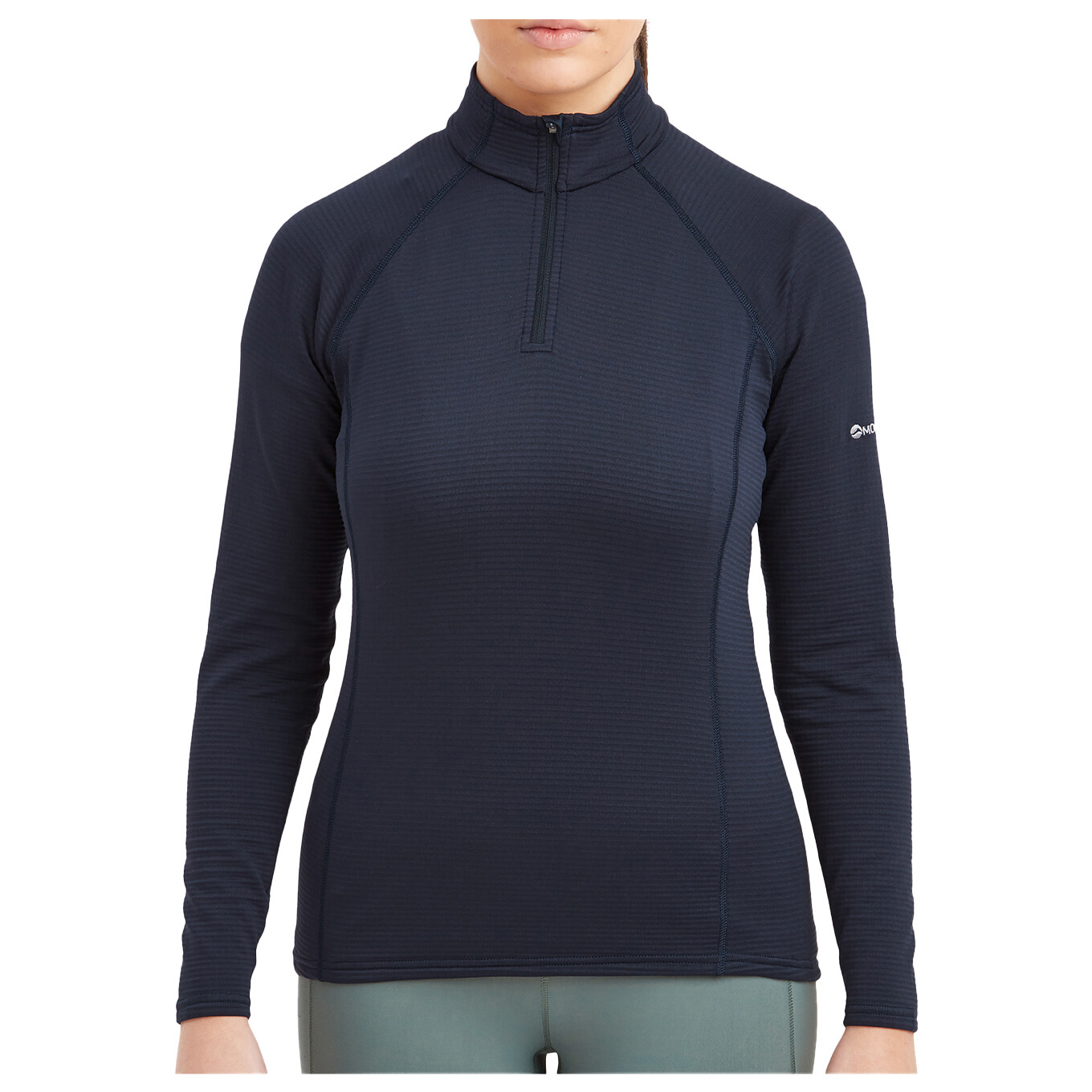 Флисовый свитер Montane Women's Protium Lite Pull On, цвет Eclipse Blue