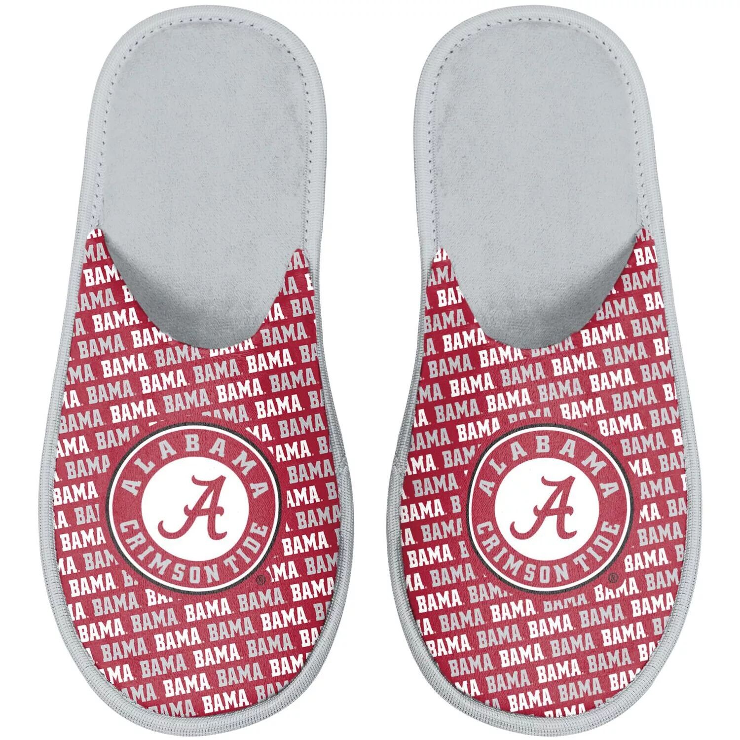 

Молодежные тапочки FOCO Alabama Crimson Tide Team Unbranded