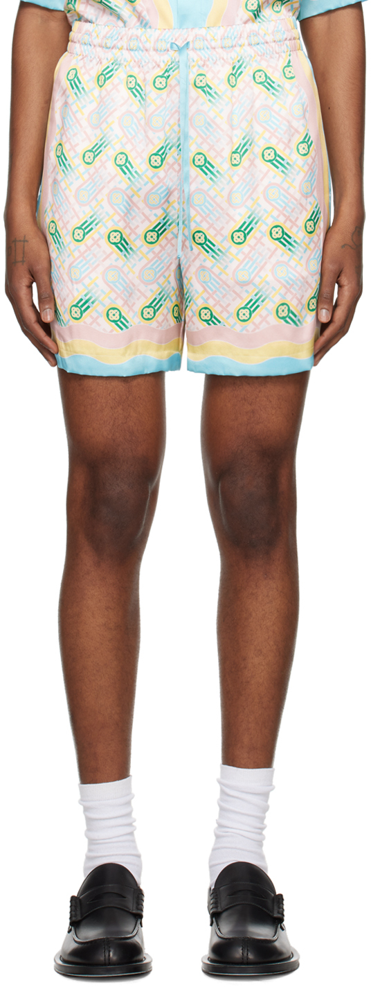 Разноцветные шорты для пинг-понга Casablanca пинг понг мини пляжный герои