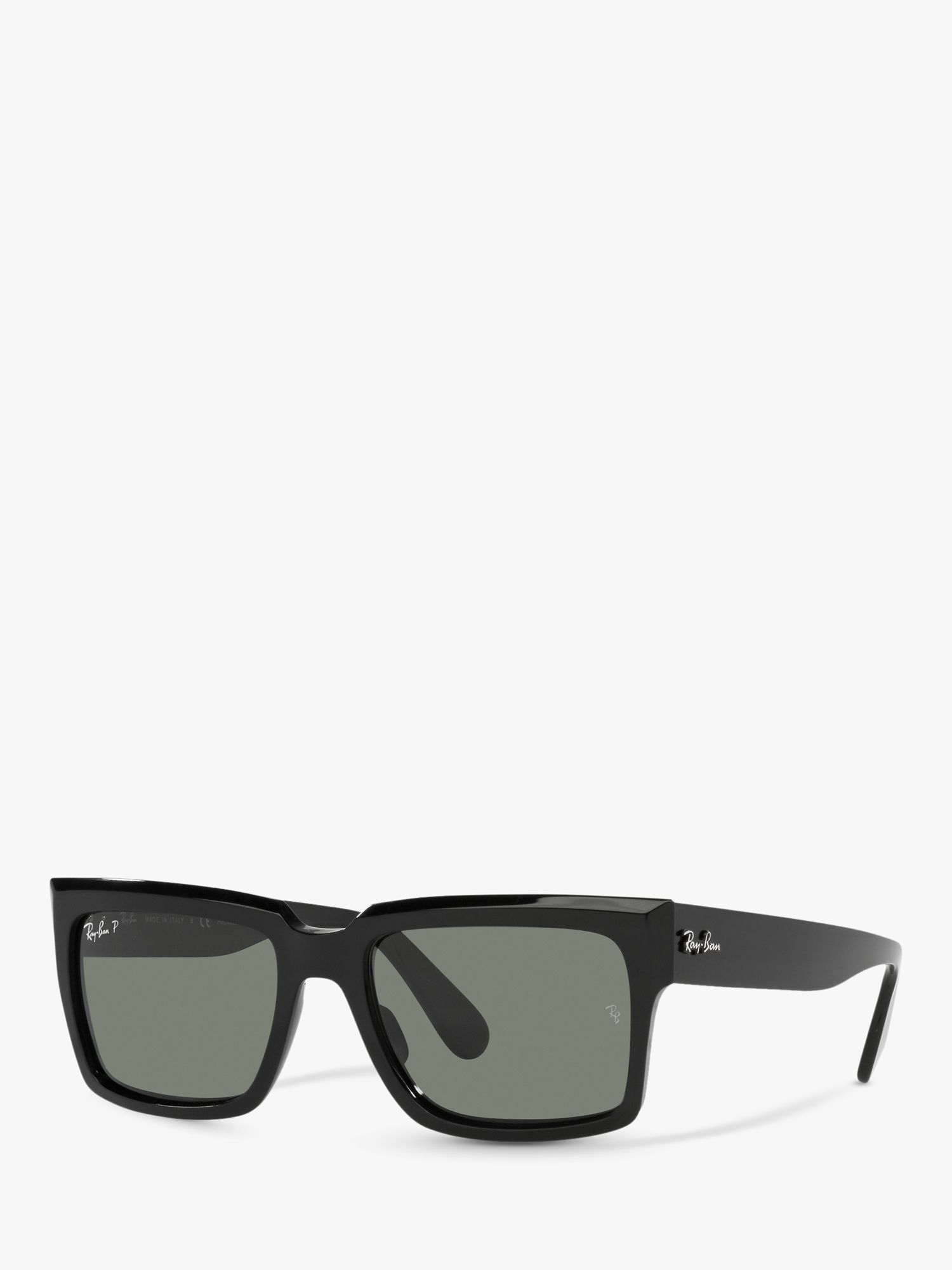 Поляризованные солнцезащитные очки Ray-Ban RB2191 унисекс в форме подушки, черные