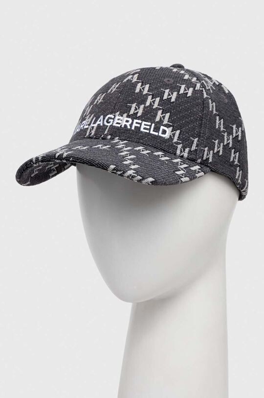 

Бейсбольная кепка Карла Лагерфельда Karl Lagerfeld, черный