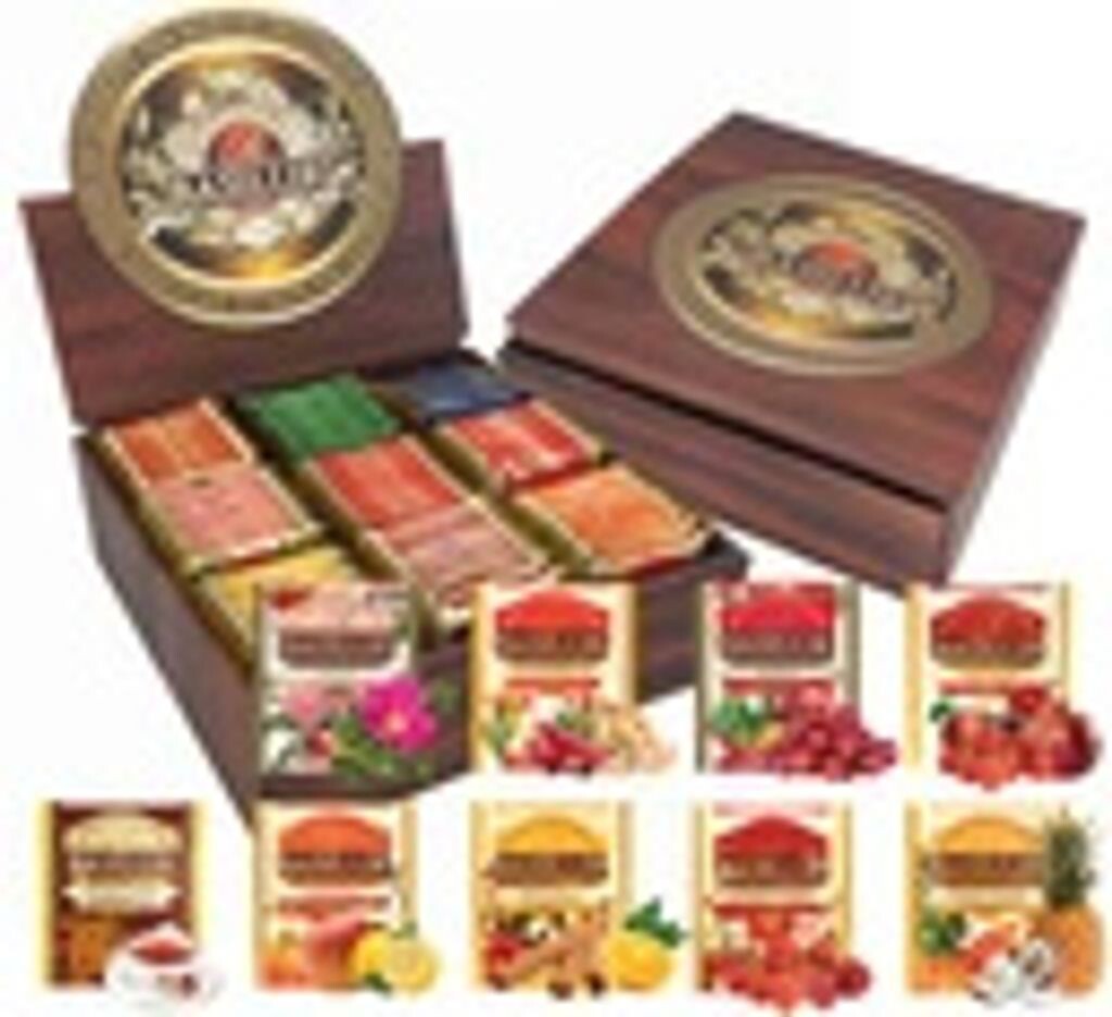 

Basilur Bronzer tea Presenter фруктовый чай 90 шт.