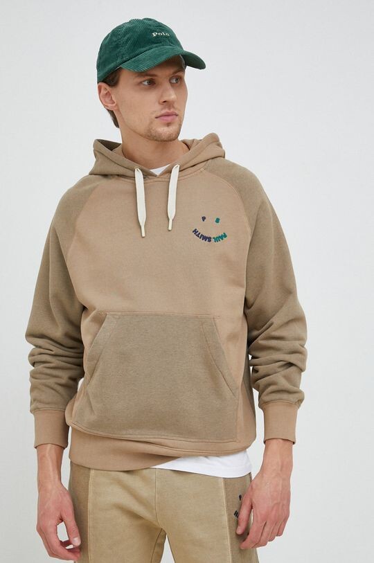 

Хлопковая толстовка PS Paul Smith, бежевый