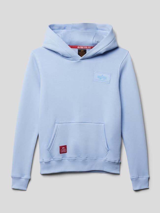 

Толстовка с капюшоном Alpha Industries, синий